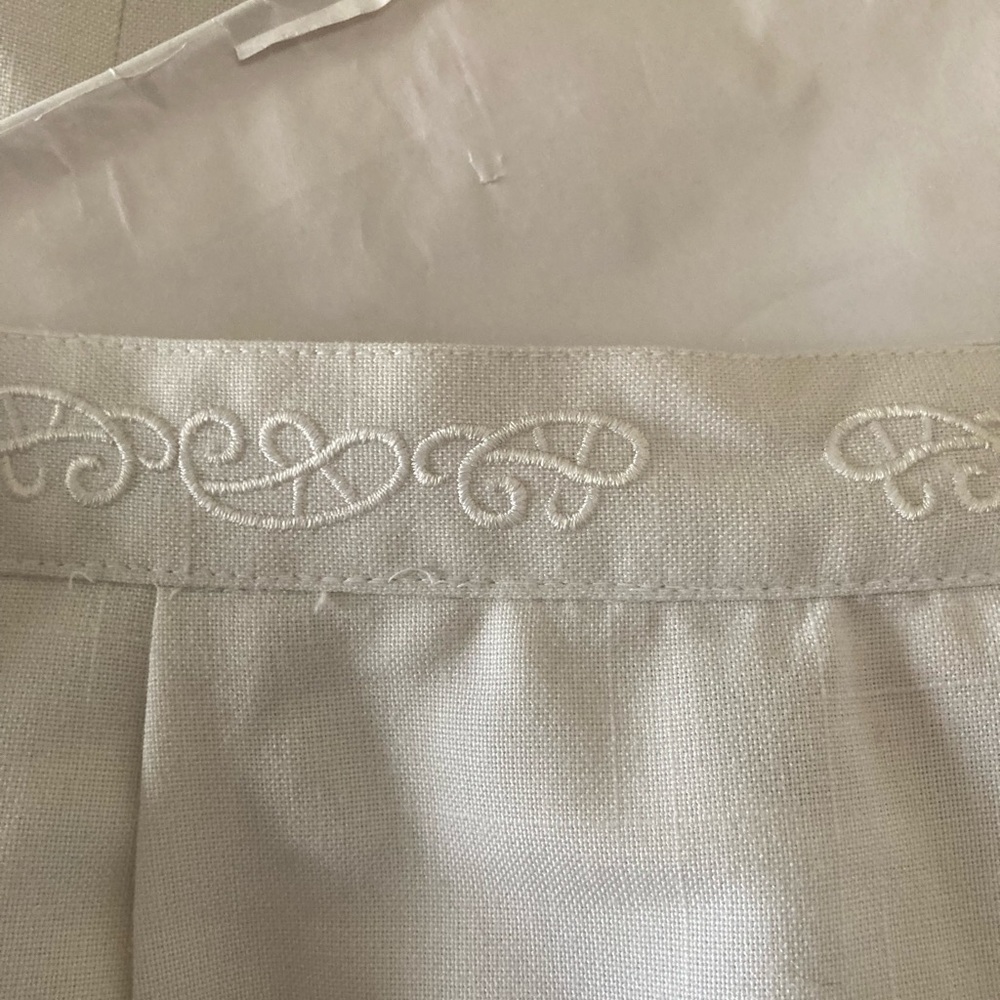 White dress suit